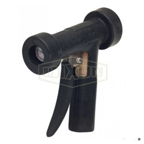 Temperature Indicating Spray Nozzle, 1/2 in FNPT, 12.5 GPM, 150 psi, Bronze, Black, Domestic